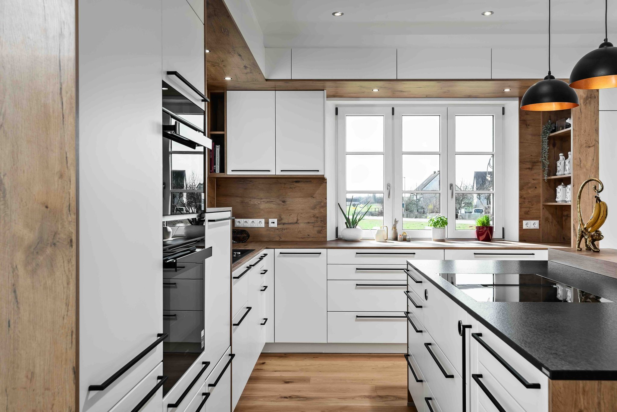 DAN Küche Living in Polarweiß im Küchenstudio Lechbruck im Allgäu