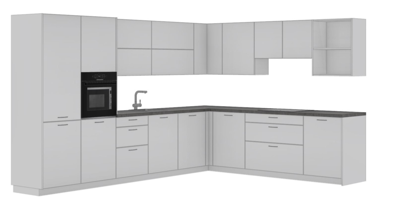 Küchenmodell - L Küchen von DAN Küchen im Küchenstudio Lechbruck