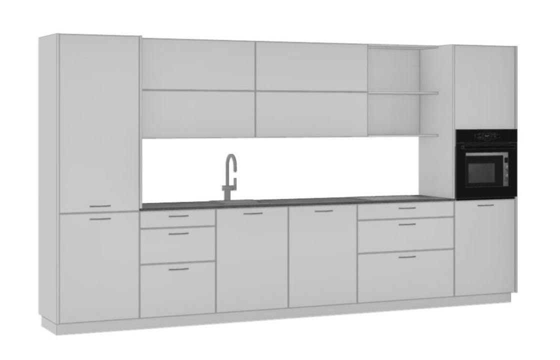 Küchenmodell - Küchenzeile von DAN Küchen im Küchenstudio Lechbruck